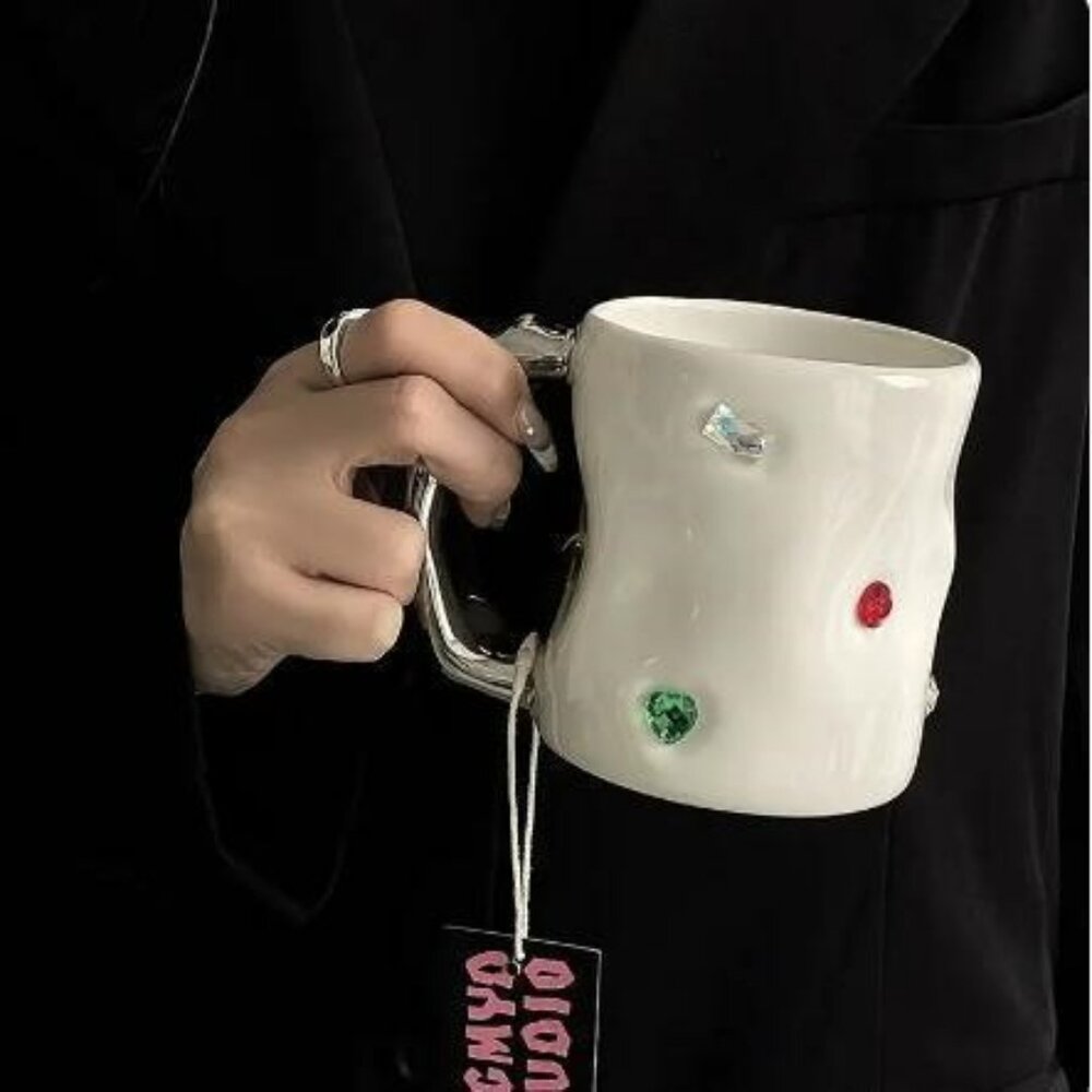 Gem Party Mug x4  each seprarate nicely giftabale  pack